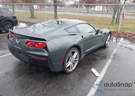 2017 Chevrolet Corvette Stingray Z51 from USA, damaged, VIN 1G1YJ2D70H5110136